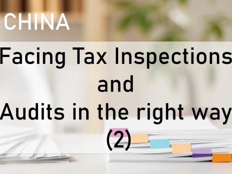 Facing Tax Inspections and Audits in the right way (2)
