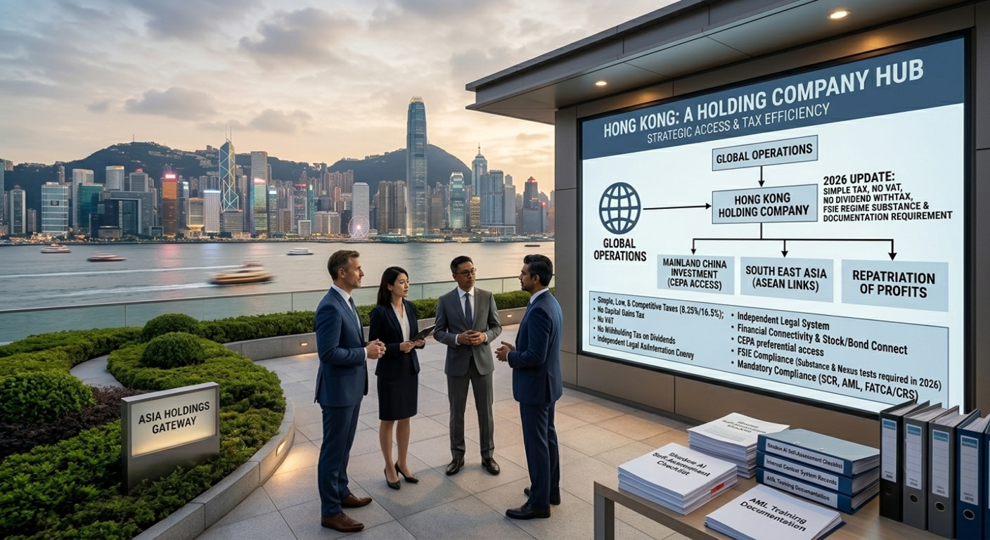 Using Hong Kong as a Holding Company Hub